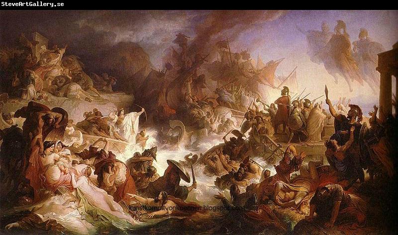 Wilhelm von Kaulbach Battle of Salamis